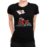 Blessed by the Fight - Womens Premium T-Shirts RIPT Apparel Small / Indigo