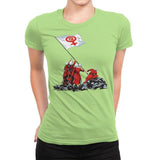 Blessed by the Fight - Womens Premium T-Shirts RIPT Apparel Small / Mint