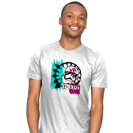 Bling-2187 - Mens T-Shirts RIPT Apparel Small / White