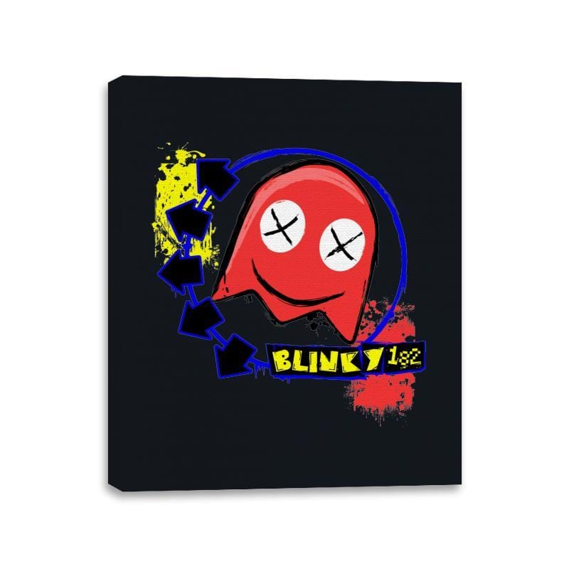 Blinky 182 - Canvas Wraps Canvas Wraps RIPT Apparel 11x14 / Black