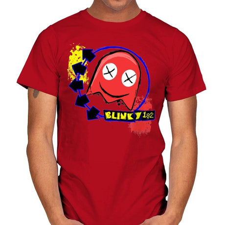 Blinky 182 - Mens T-Shirts RIPT Apparel Small / Red