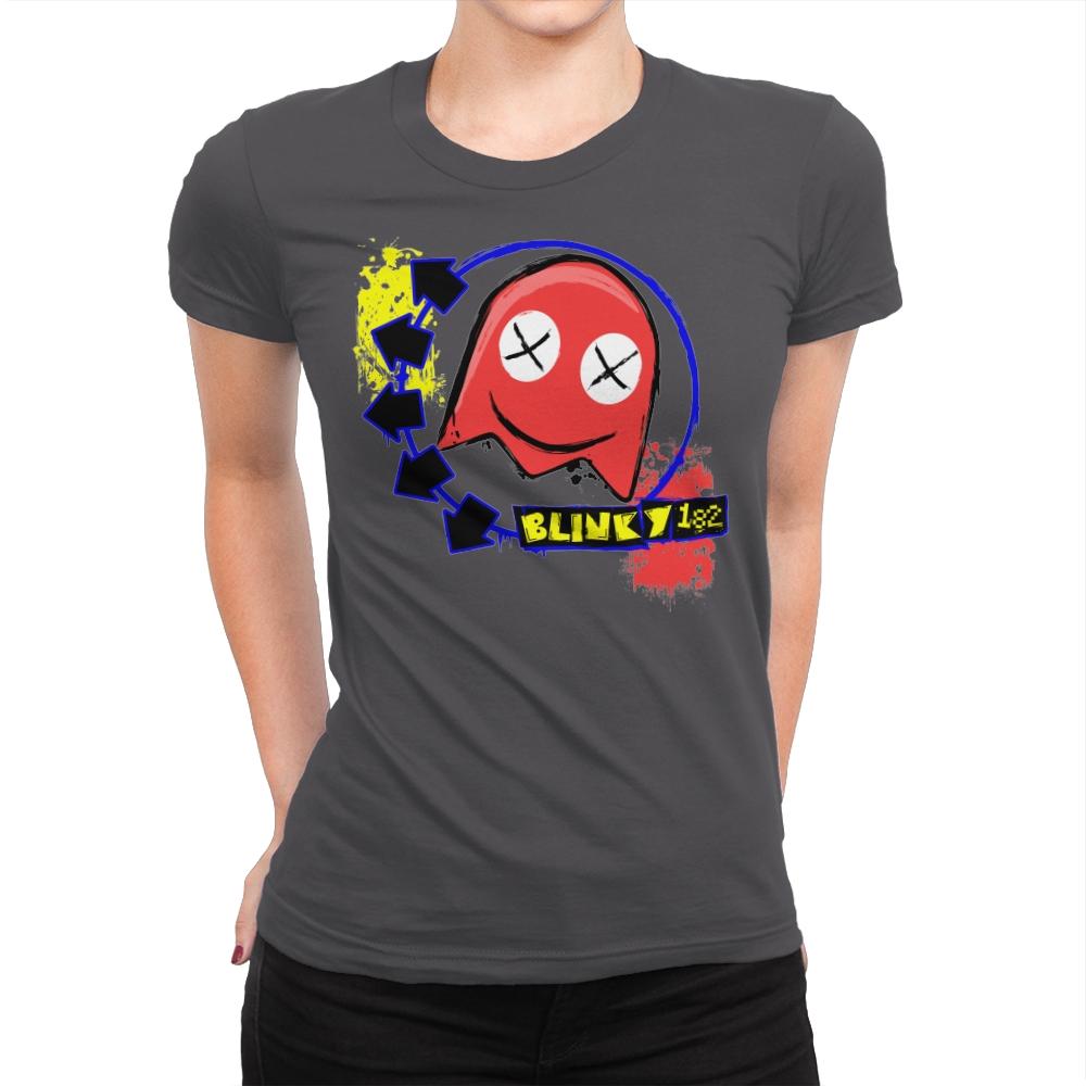 Blinky 182 - Womens Premium T-Shirts RIPT Apparel Small / Heavy Metal