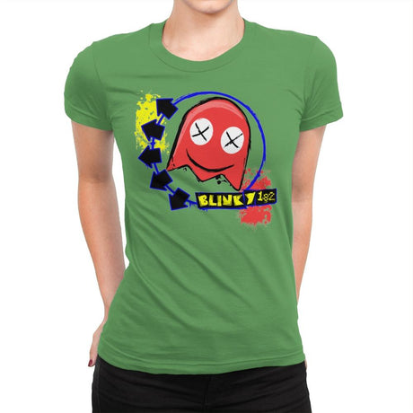 Blinky 182 - Womens Premium T-Shirts RIPT Apparel Small / Kelly