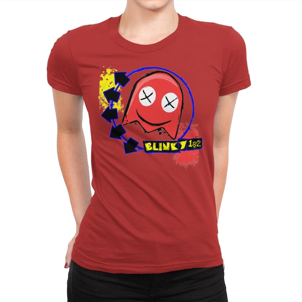 Blinky 182 - Womens Premium T-Shirts RIPT Apparel Small / Red