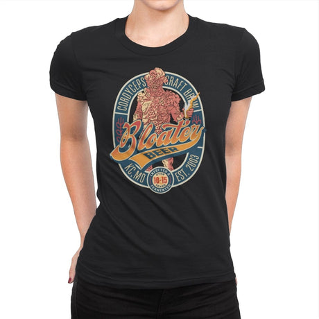 Bloater Beer - Womens Premium T-Shirts RIPT Apparel Small / Black