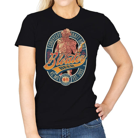 Bloater Beer - Womens T-Shirts RIPT Apparel Small / Black