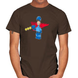 Block Man Exclusive - Mens T-Shirts RIPT Apparel Small / Dark Chocolate