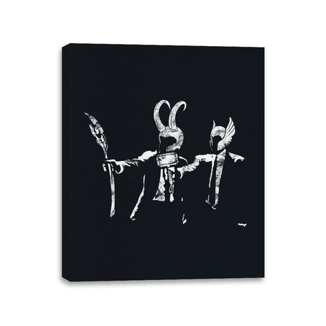 Blood Brothers - Canvas Wraps Canvas Wraps RIPT Apparel 11x14 / Black