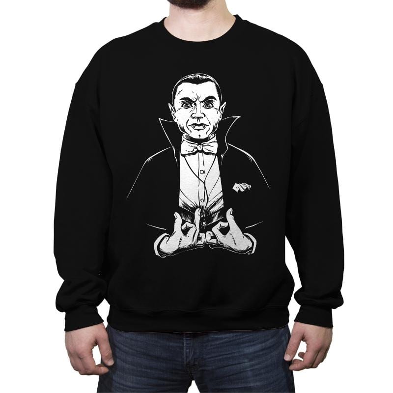 Blood - Crew Neck Sweatshirt Crew Neck Sweatshirt RIPT Apparel Small / Black