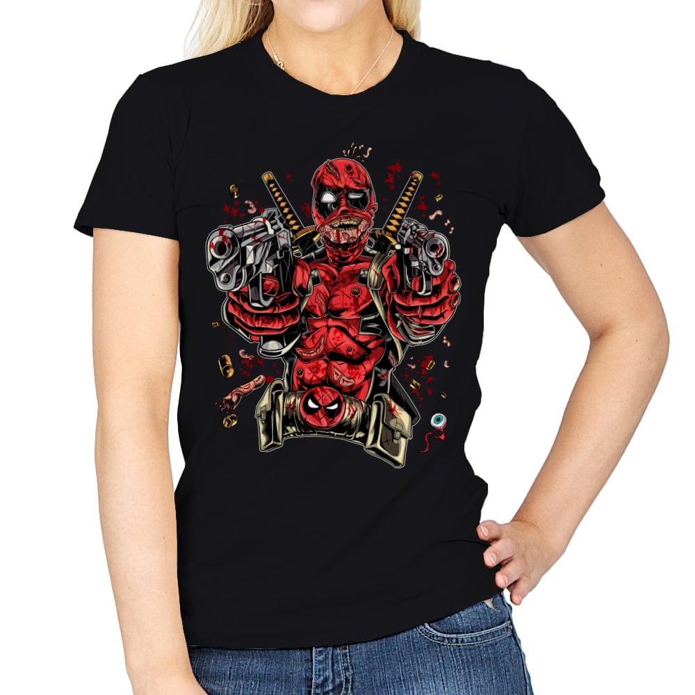 Bloody Mercenary - Womens T-Shirts RIPT Apparel Small / Black