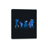 Blue Beast Road - Canvas Wraps Canvas Wraps RIPT Apparel 8x10 / Black