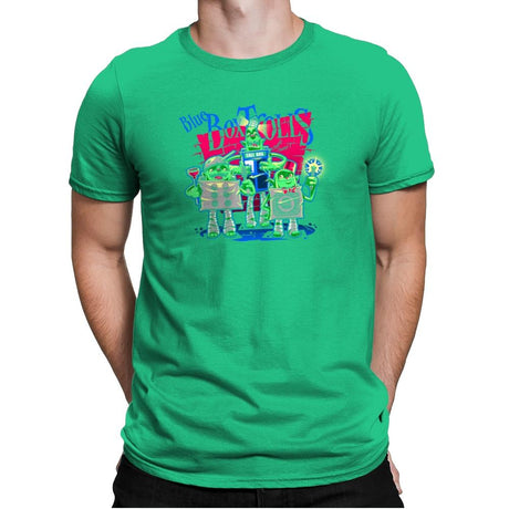 Blue Box Trolls Exclusive - Mens Premium T-Shirts RIPT Apparel Small / Kelly Green