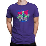 Blue Box Trolls Exclusive - Mens Premium T-Shirts RIPT Apparel Small / Purple Rush
