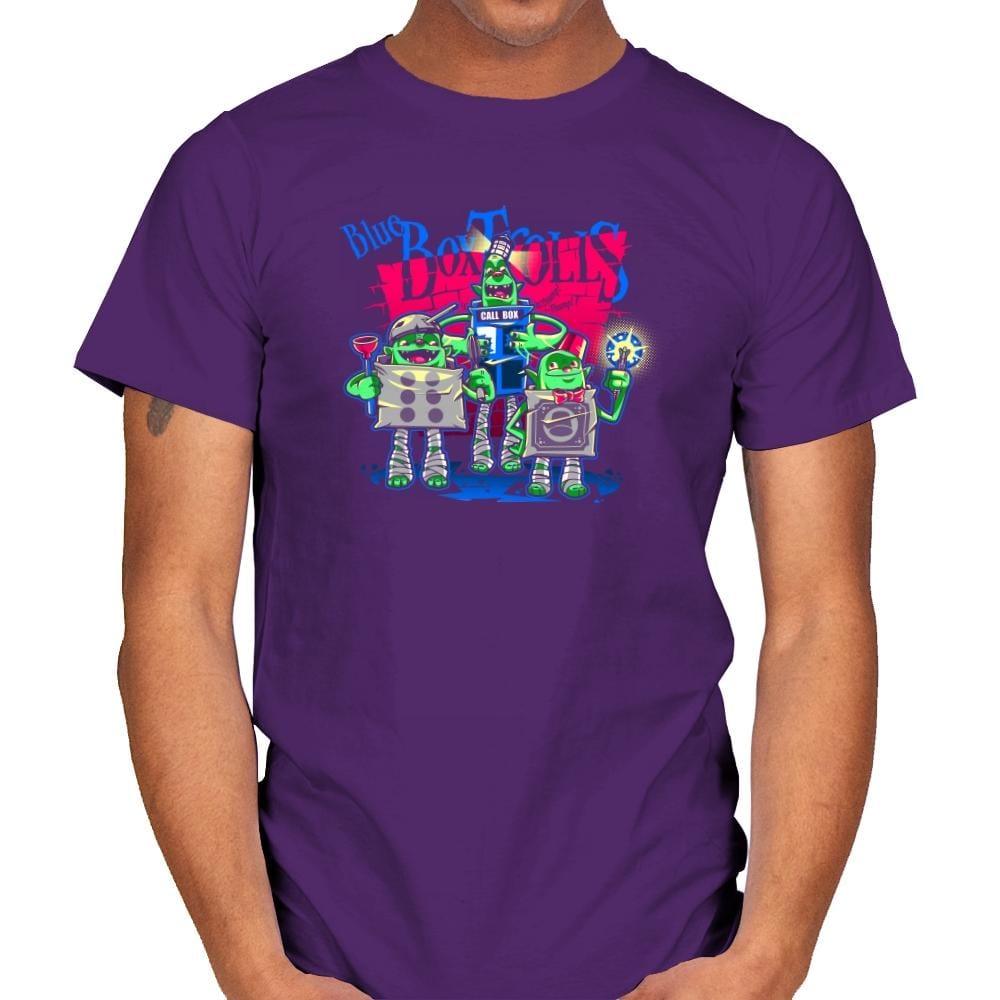 Blue Box Trolls Exclusive - Mens T-Shirts RIPT Apparel Small / Purple