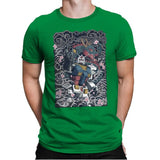 Blue Dragon - Mens Premium T-Shirts RIPT Apparel Small / Kelly