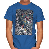 Blue Dragon - Mens T-Shirts RIPT Apparel Small / Royal