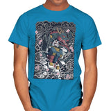 Blue Dragon - Mens T-Shirts RIPT Apparel Small / Sapphire