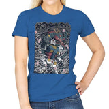 Blue Dragon - Womens T-Shirts RIPT Apparel Small / Royal