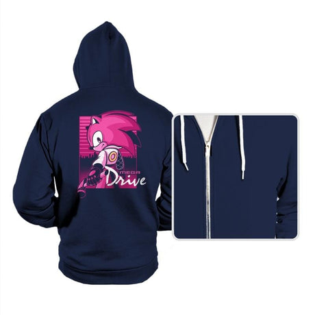 Blue Driver - Hoodies Hoodies RIPT Apparel Small / Navy