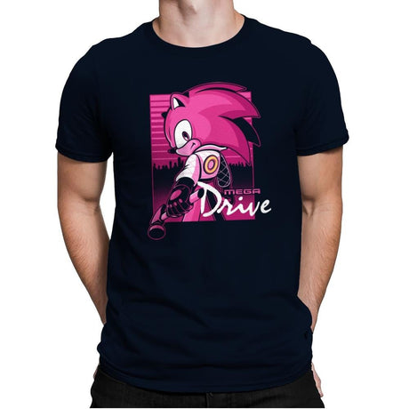 Blue Driver - Mens Premium T-Shirts RIPT Apparel Small / Midnight Navy