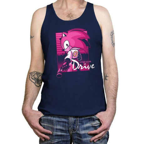 Blue Driver - Tanktop Tanktop RIPT Apparel X-Small / Navy