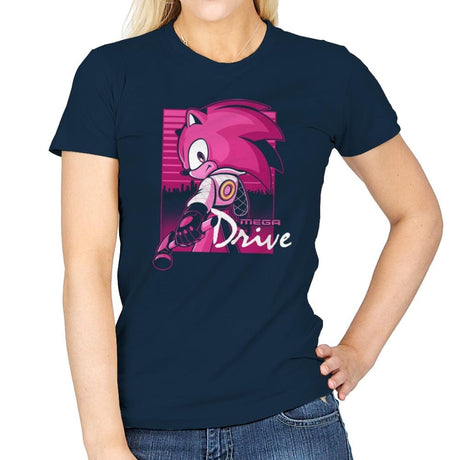 Blue Driver - Womens T-Shirts RIPT Apparel Small / Navy