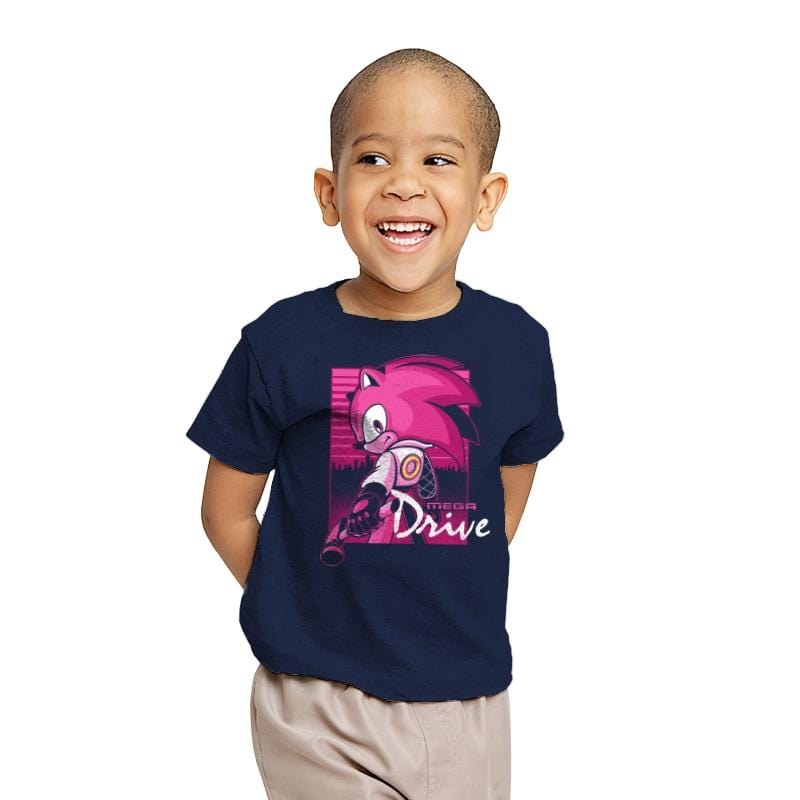 Blue Driver - Youth T-Shirts RIPT Apparel X-small / Navy