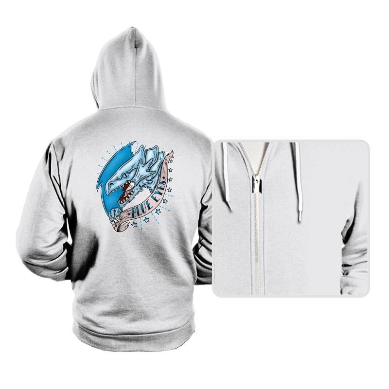 Blue Eyes - Hoodies Hoodies RIPT Apparel
