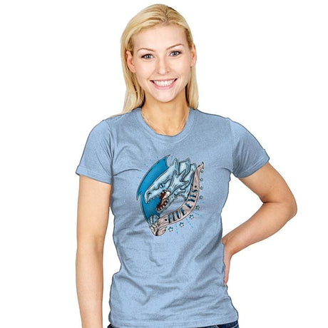 Blue Eyes - Womens T-Shirts RIPT Apparel