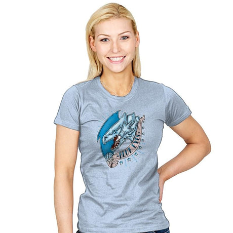 Blue Eyes - Womens T-Shirts RIPT Apparel Small / Baby Blue