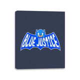 Blue Justice - Canvas Wraps Canvas Wraps RIPT Apparel 11x14 / Navy