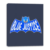 Blue Justice - Canvas Wraps Canvas Wraps RIPT Apparel 16x20 / Navy
