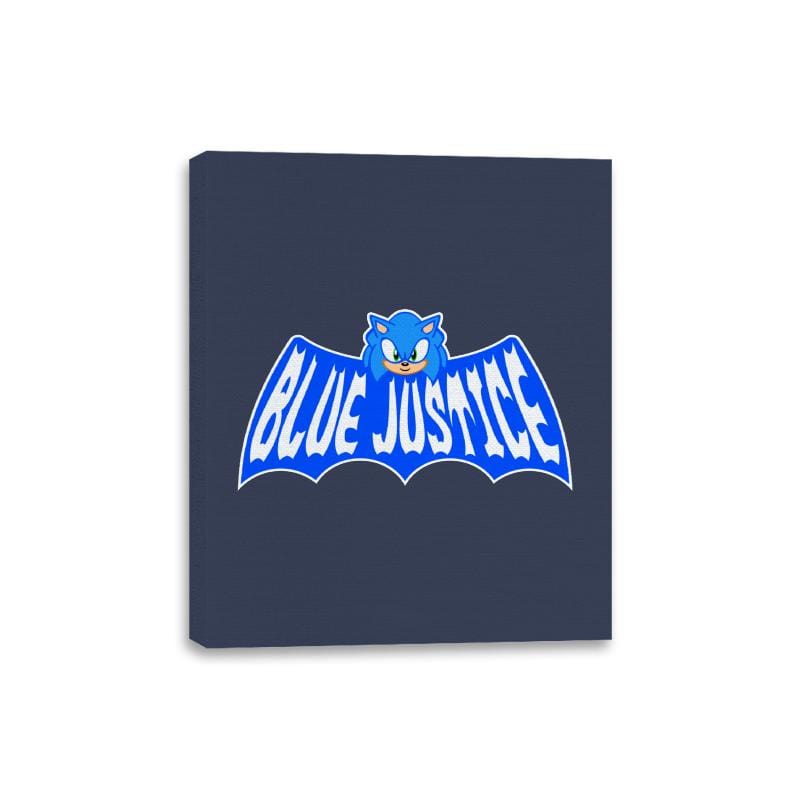 Blue Justice - Canvas Wraps Canvas Wraps RIPT Apparel 8x10 / Navy