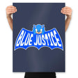 Blue Justice - Prints Posters RIPT Apparel 18x24 / Navy