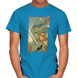 Blue Kame Ninja - Mens T-Shirts RIPT Apparel Small / Sapphire