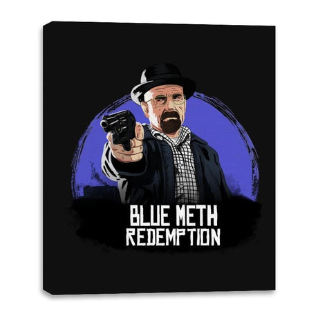 Blue Meth Redemption - Canvas Wraps Canvas Wraps RIPT Apparel