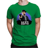Blue Meth Redemption - Mens Premium T-Shirts RIPT Apparel Small / Kelly Green