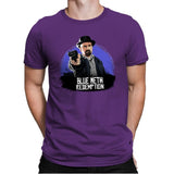 Blue Meth Redemption - Mens Premium T-Shirts RIPT Apparel Small / Purple Rush