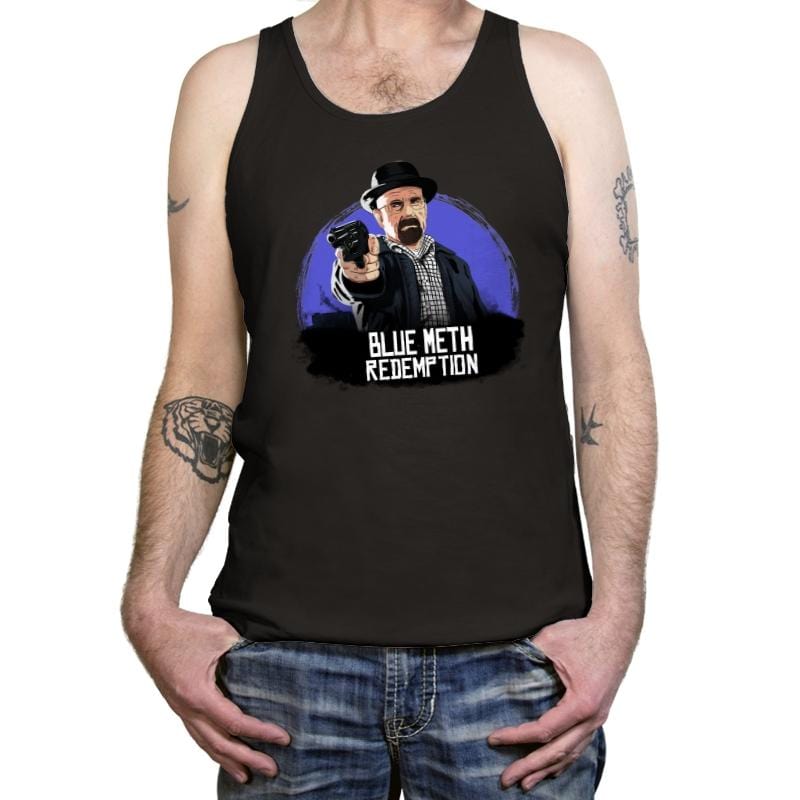 Blue Meth Redemption - Tanktop Tanktop RIPT Apparel