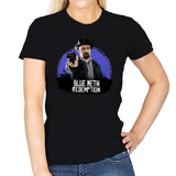 Blue Meth Redemption - Womens T-Shirts RIPT Apparel Small / Black