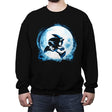 Blue Moon - Crew Neck Sweatshirt Crew Neck Sweatshirt RIPT Apparel Small / Black