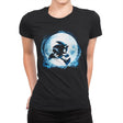 Blue Moon - Womens Premium T-Shirts RIPT Apparel Small / Black