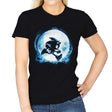 Blue Moon - Womens T-Shirts RIPT Apparel Small / Black