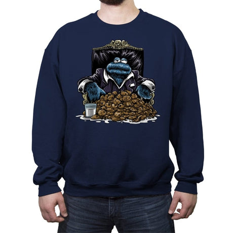 Blueface - Crew Neck Sweatshirt Crew Neck Sweatshirt RIPT Apparel Small / Navy