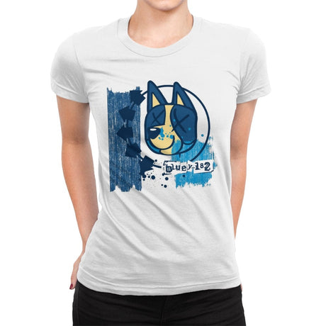 Bluey 182 - Womens Premium T-Shirts RIPT Apparel Small / White