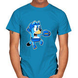 Bluey Bomber - Mens T-Shirts RIPT Apparel Small / Sapphire