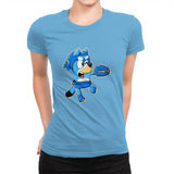 Bluey Bomber - Womens Premium T-Shirts RIPT Apparel Small / Turquoise
