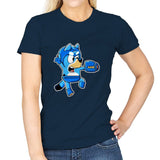 Bluey Bomber - Womens T-Shirts RIPT Apparel Small / Navy