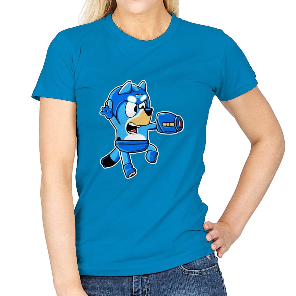 Bluey Bomber - Womens T-Shirts RIPT Apparel Small / Sapphire