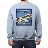 Bluth Moon - Crew Neck Sweatshirt Crew Neck Sweatshirt RIPT Apparel Small / Light Blue